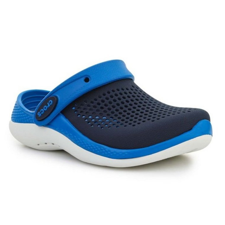 Klapki Crocs LiteRide 360 Kids Clog 207021-4KB niebieskie