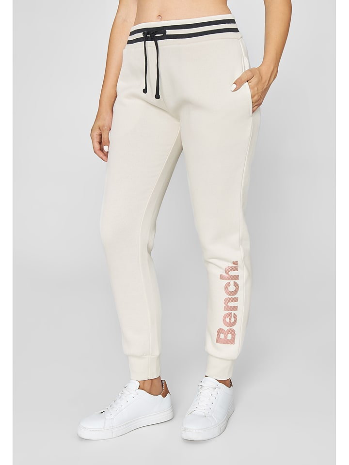 Bench Spodnie dresowe "Sinead" w kolorze białym