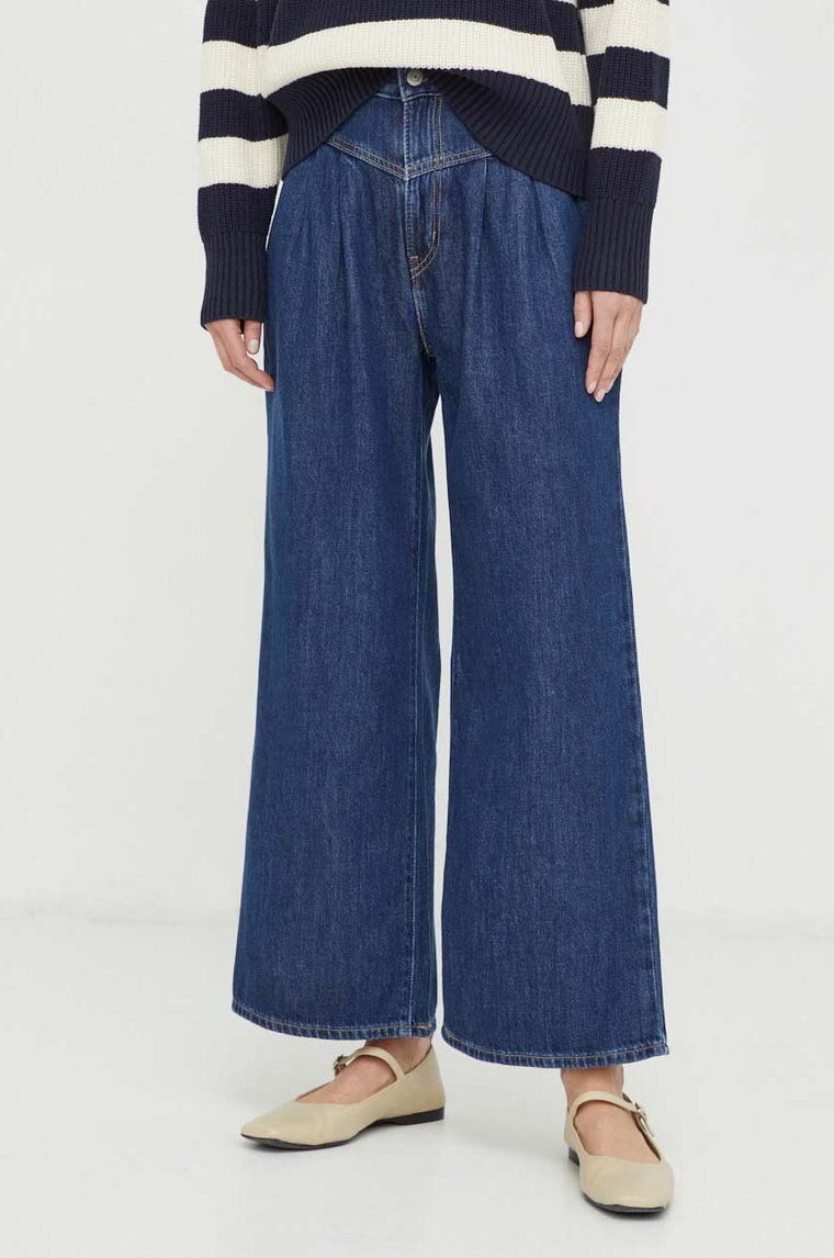 Levi's jeansy BAGGY damskie high waist