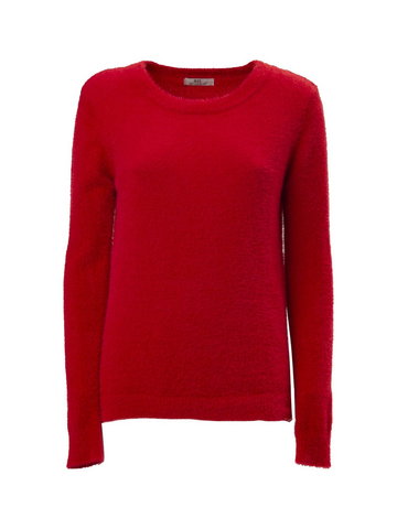 Influencer Sweter  czerwony