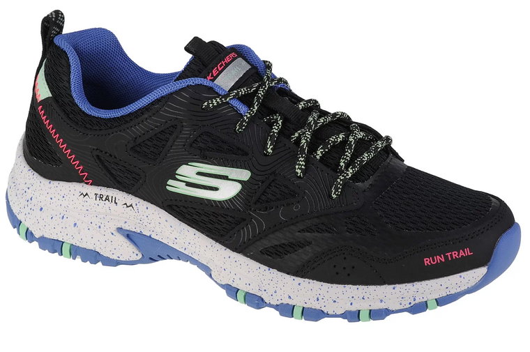 Skechers Hillcrest - Pure Escapade 149821-BMLT, Damskie, Czarne, buty trekkingowe, tkanina, rozmiar: 36