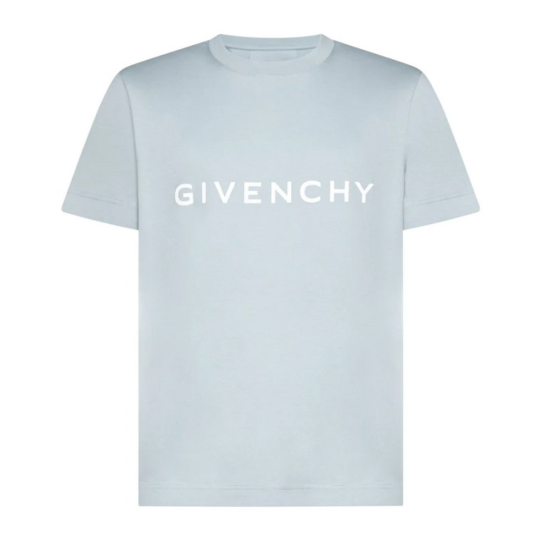 Stylowe T-shirty i Pola w Białym/Niebieskim Givenchy