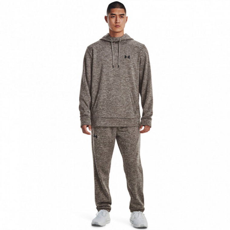 Męskie spodnie treningowe Under Armour UA Armour Fleece Twist Pants - brązowe