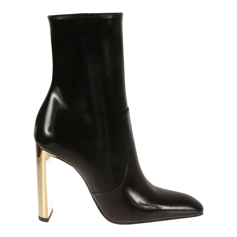 Czarne Auteuil 105 Bootie Saint Laurent