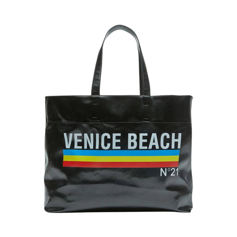 Maxi Shopper z Venice Beach Print N21