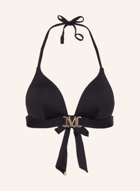 Max Mara Beachwear Góra Od Bikini Wiązana Na Szyi Astra schwarz