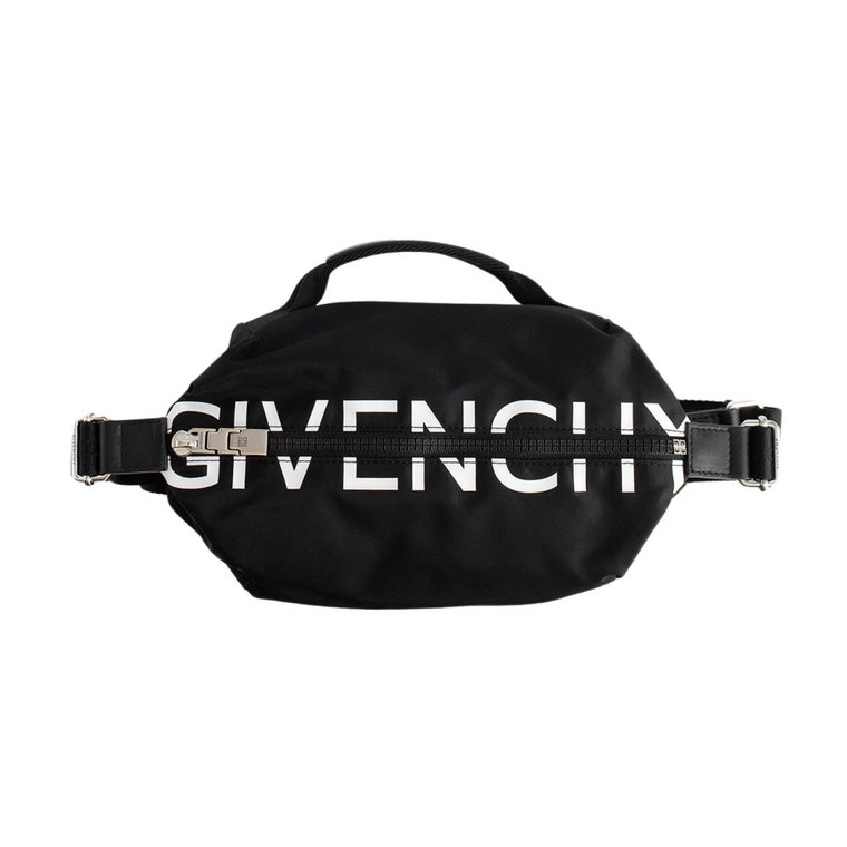 Czarna Bumbag G-Zip z Uchwytem Givenchy