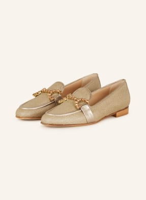 Festa Loafersy Joys Z Ozdobnymi Kamykami beige