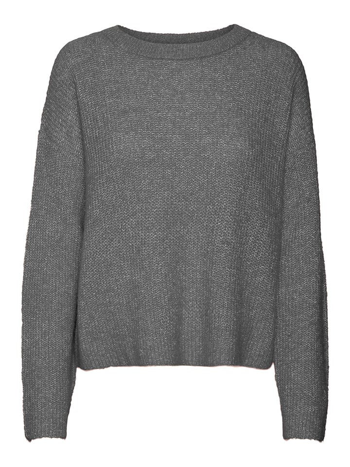 Vero Moda Sweter w kolorze szarym