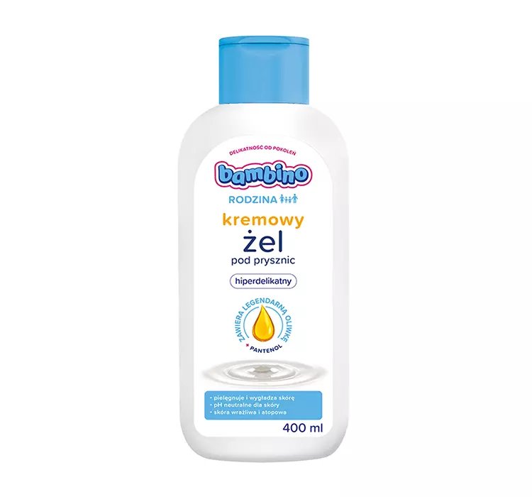 BAMBINO RODZINA ŻEL POD PRYSZNIC HIPOALERGICZNY 400ML