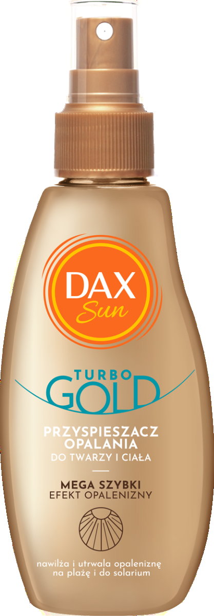 Dax Sun Turbo Gold - Przyspieszacz opalania do twarzy i ciała 200 ml