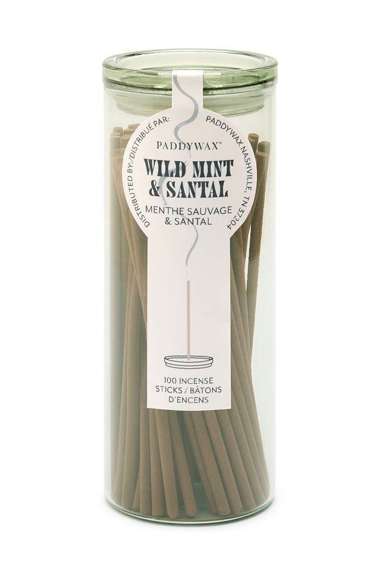 Paddywax zestaw kadzidełek zapachowych Wild Mint & Santal 100-pack