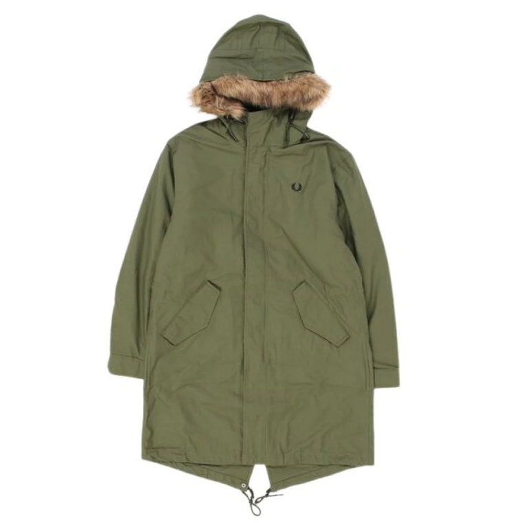 Parka z Odpinanym Podszewką Fred Perry