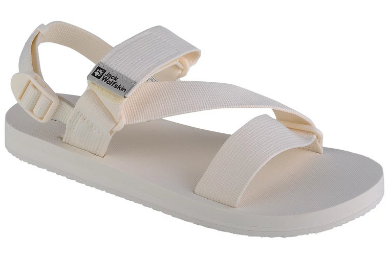 Jack Wolfskin Urban Entdeckung Belt Sandal W 4056801-5152, Damskie, Beżowe, sandały, tkanina, rozmiar: 36