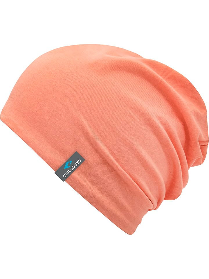 Chillouts Headwear Czapka "Acapulco" w kolorze pomarańczowym