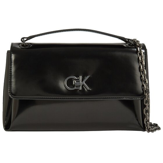 Calvin Klein Re-Lock Torba na ramię 24 cm ck black