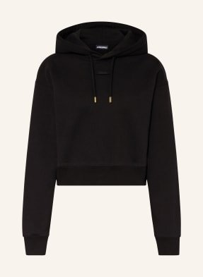 Jacquemus Bluza Z Kapturem Le Hoodie Gros Grain schwarz