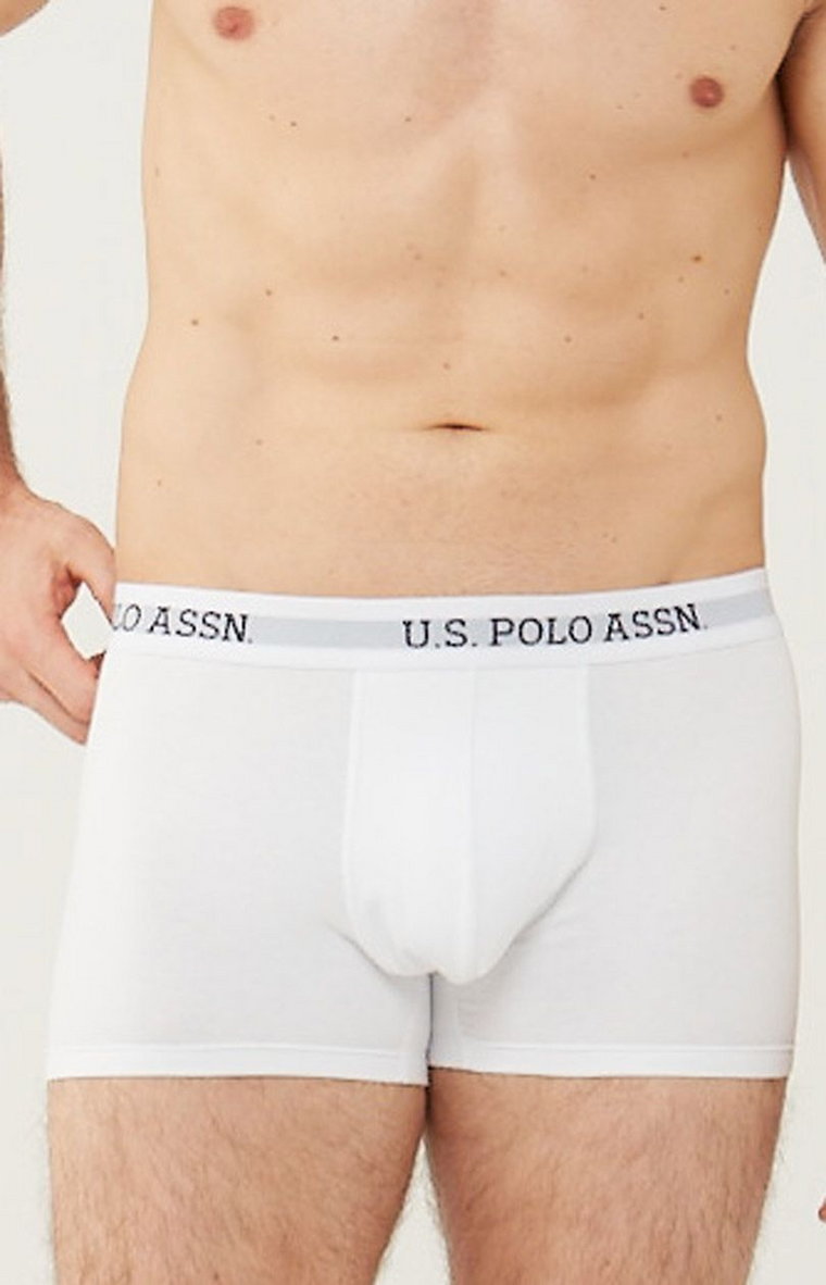 U.S Polo Assn. bawełniane białe bokserki męskie 80450, Kolor biały, Rozmiar S, U.S. POLO ASSN