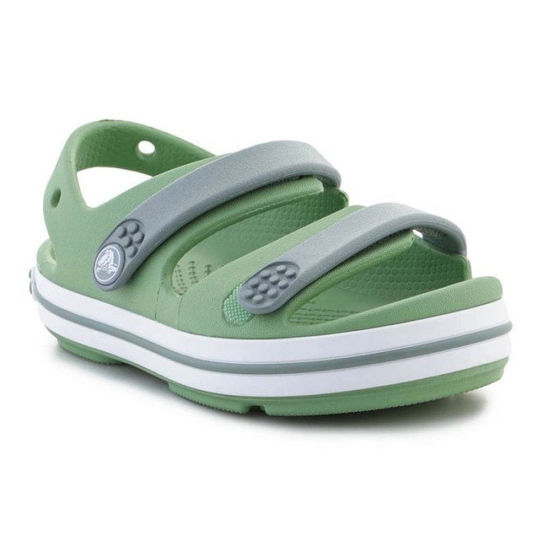 Sandały Crocs Crocband Cruiser Sandal Toddler Jr 209424-3WD zielone