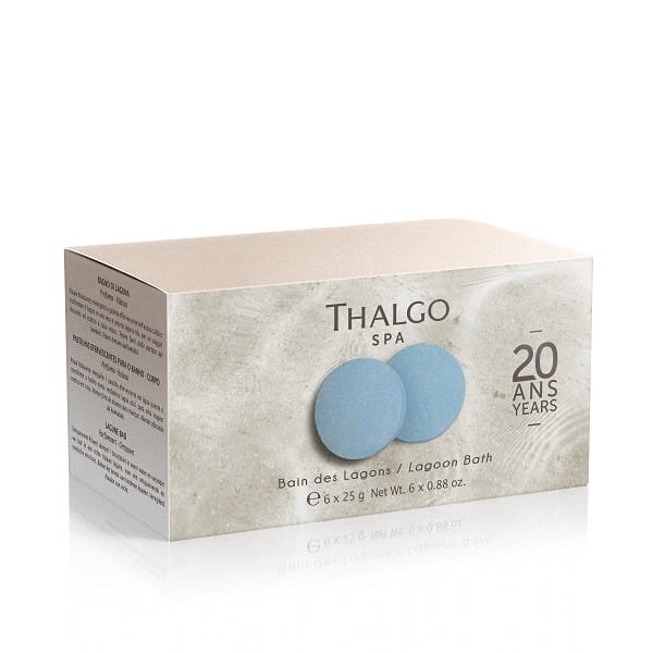 THALGO Lagoon Bath Musująca kostka do kąpieli 6 x 25 g