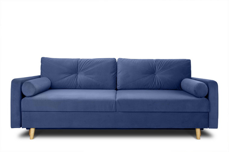 Sofa 3 NARTEN *granatowy, 230x80x100, tkanina