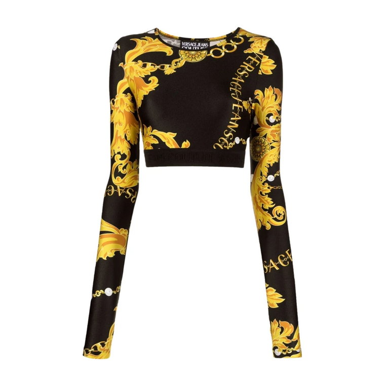 Long Sleeve Tops Versace Jeans Couture