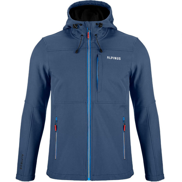 Kurtka trekkingowa męska softshell Alpinus Vinicunca granatowa