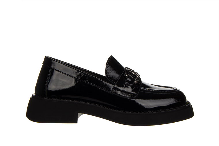 Półbuty Bayla-161 157 2343 32 Black Patent 161609, Czarny, Skóra lakierowana