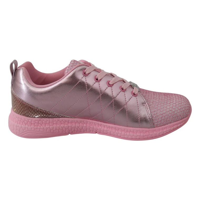Uniwersalne Różowe Sneakersy dla Kobiet Plein Sport
