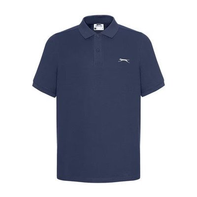 Slazenger Plain koszulka męska polo granatowa, Rozmiar 3XL