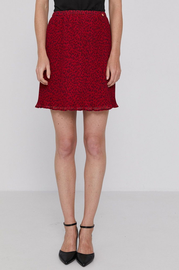 Pennyblack spódnica kolor czerwony mini prosta