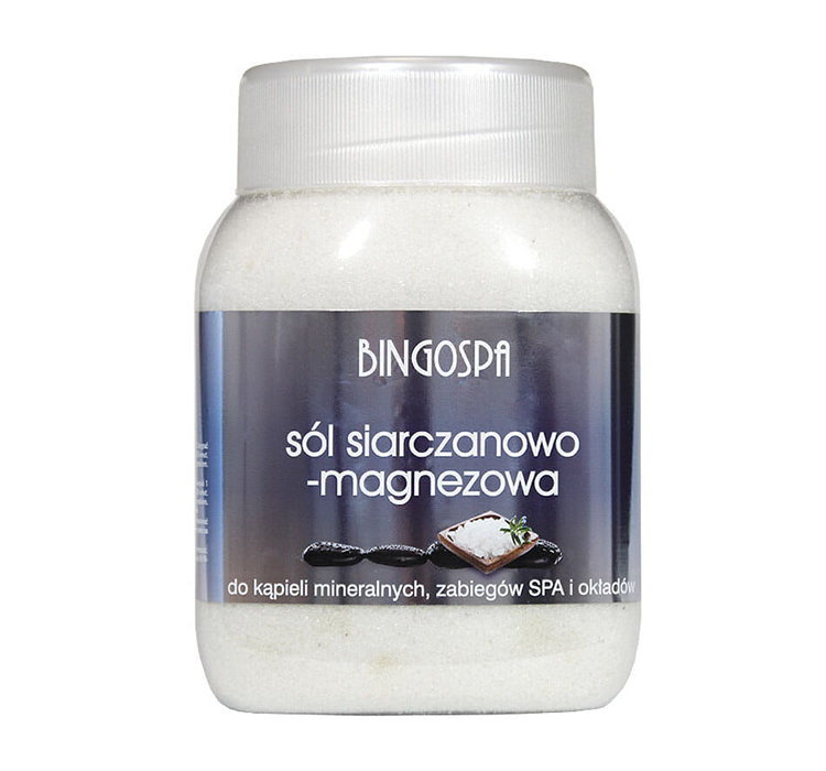 BINGOSPA SÓL SIARCZANOWO-MAGNEZOWA DO KĄPIELI ZABIEGÓW SPA I OKŁADÓW 1250G