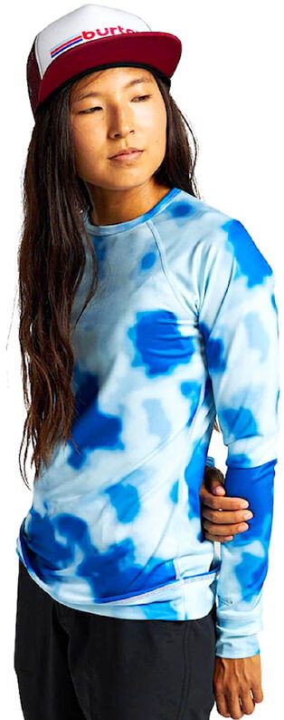 Burton LIGHTWEIGHT COBALT ABSTRACT DYE kobiety bielizna termo - L