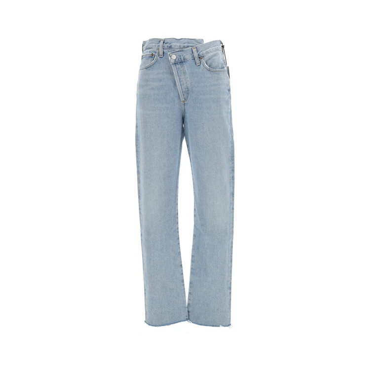 Criss Cross Straight Jeans, 24W In Agolde