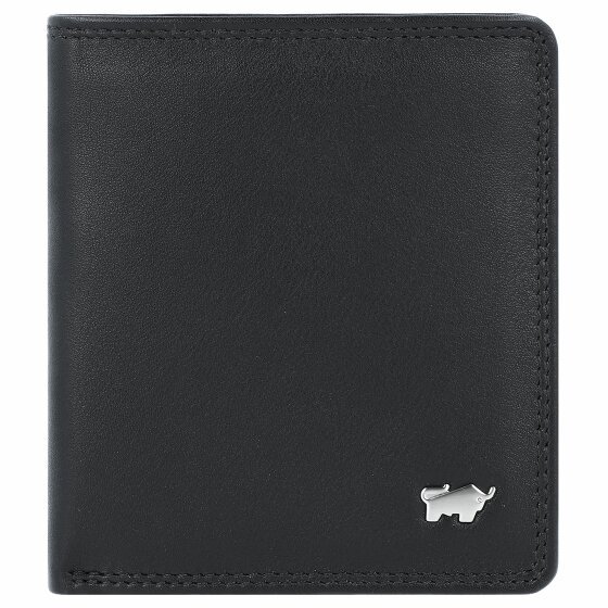 Braun Büffel Golf Edition Leather Wallet 9 cm schwarz
