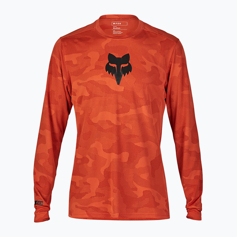 Longsleeve rowerowy męski Fox Racing Ranger Tru Dri atomic orange