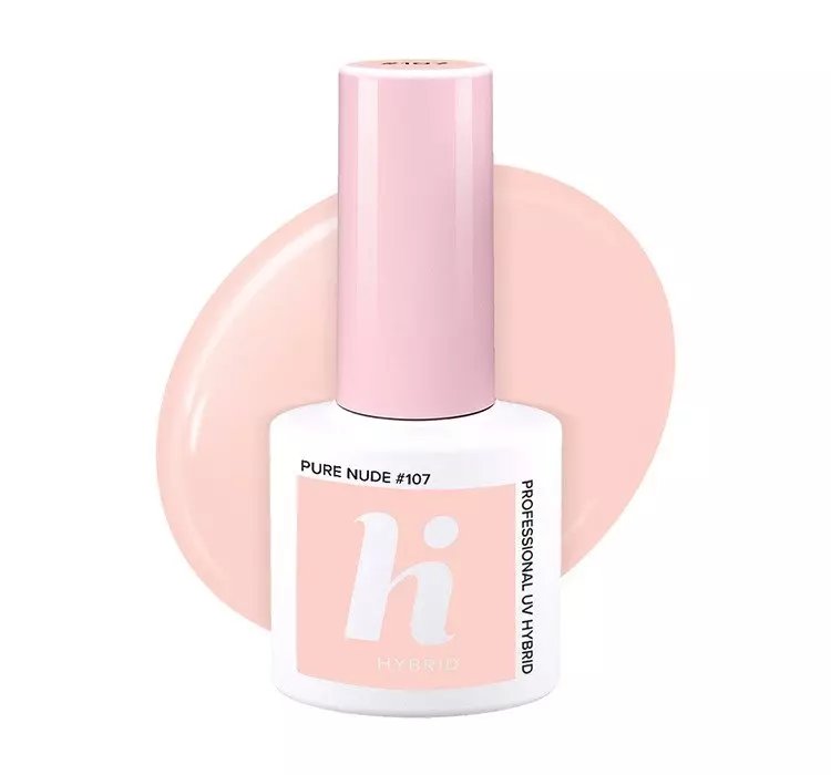 HI HYBRID LAKIER HYBRYDOWY #107 PURE NUDE 5ML