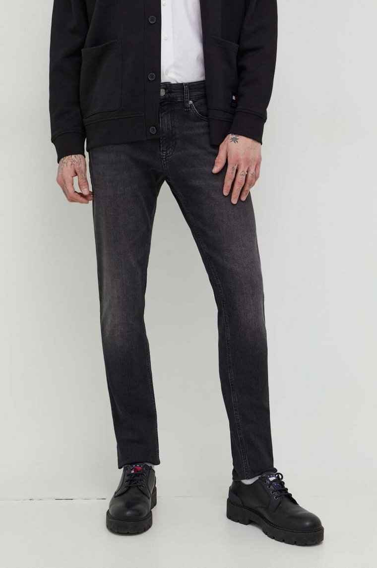 Tommy Jeans jeansy Scanton męskie kolor szary