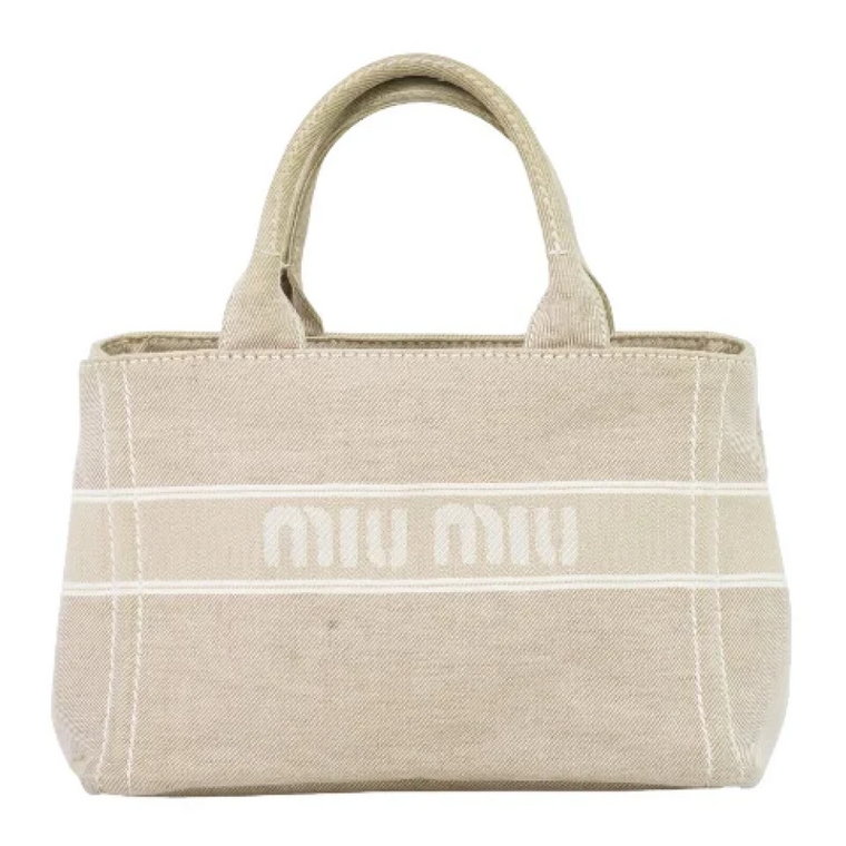 Pre-owned Denim handbags Miu Miu Pre-owned