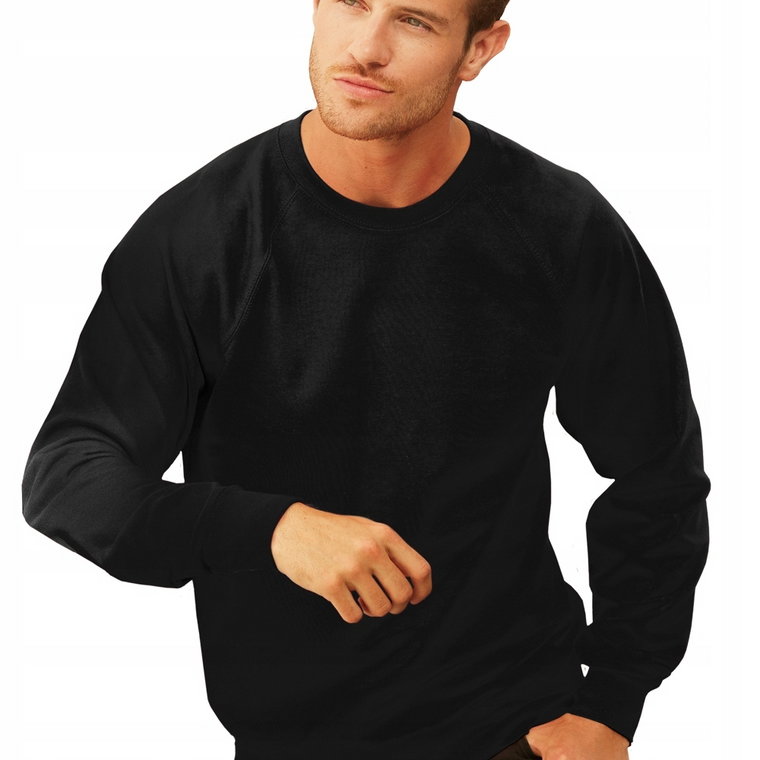 Bluza Fruit Of The Loom Raglan light black XXL