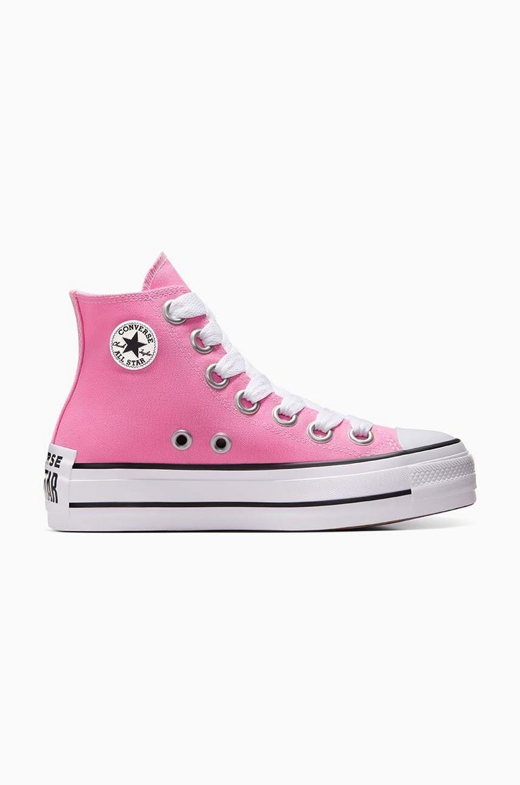 Converse trampki Chuck Taylor All Star Lift damskie kolor różowy A10423C