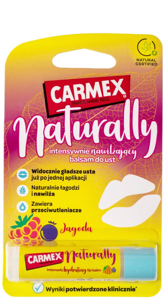 Carmex - Sztyft Naturally Berry 4,25 g