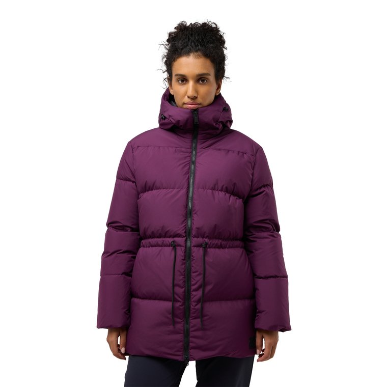 Damska kurtka ocieplana Jack Wolfskin KIRSCHALLEE JKT W berry jam - S