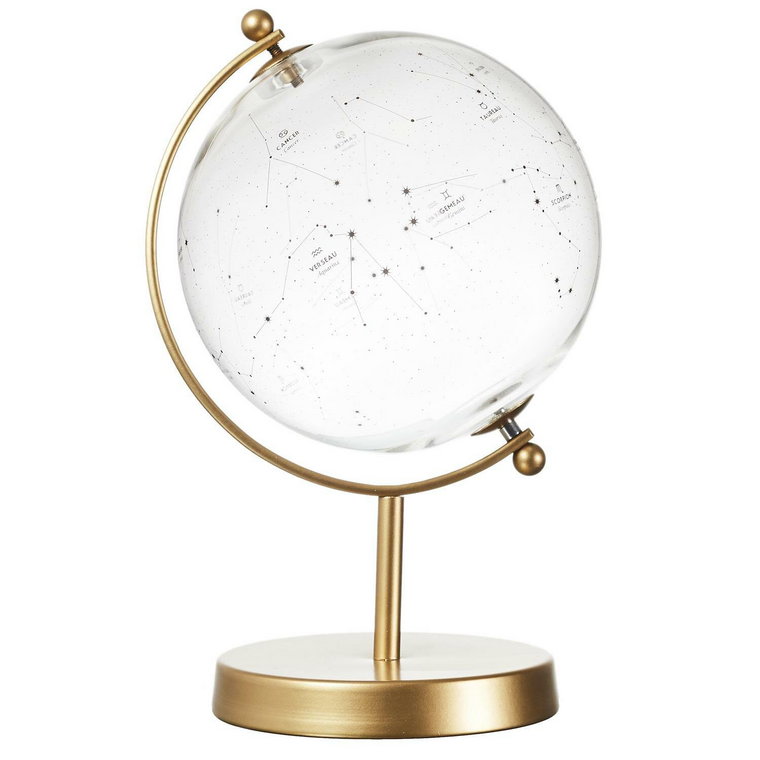 Dekoracja szklany globus Constellations