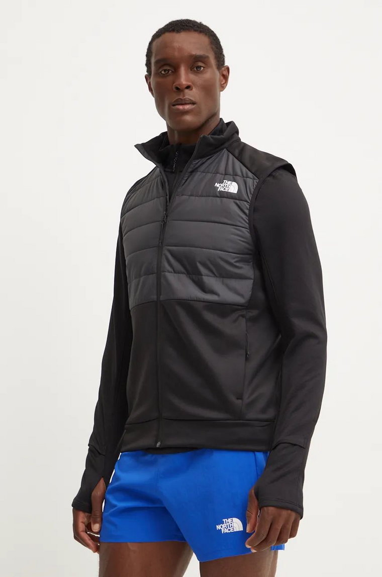 The North Face bezrękawnik sportowy Reaxion Hybrid kolor czarny przejściowy NF0A8948KT01