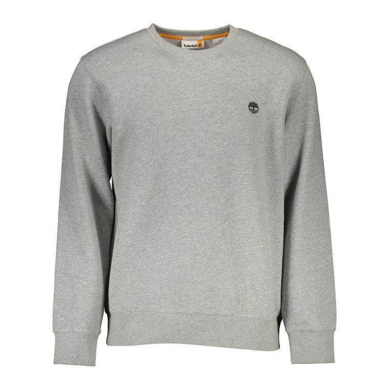 Gray Cotton Sweater Timberland