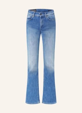 Dondup Jeansy Flare New Lola blau