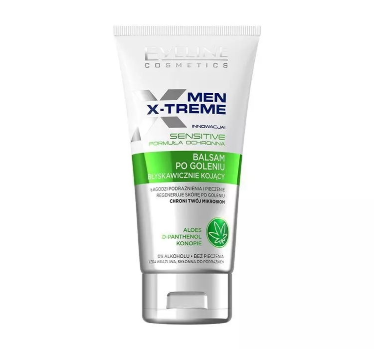 EVELINE MEN X-TREME SENSITIVE BŁYSKAWICZNIE KOJĄCY BALSAM PO GOLENIU 150ML