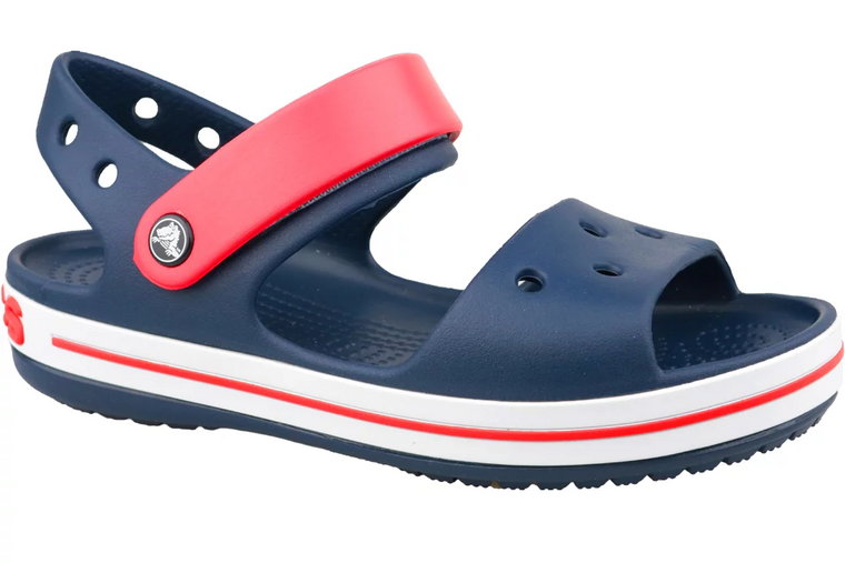 Crocs Crocband Sandal Kids 12856-485, Dla dziewczynki, Granatowe, sandały sportowe, syntetyk, rozmiar: 19/20