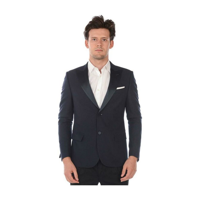 G3016N9203903Blu Blazer Daniele Alessandrini